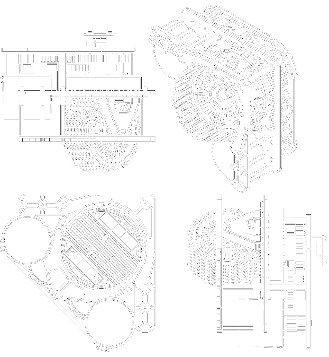 Swerve module blueprint